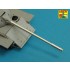 1/35 Russian T-54B/T-55 D-10T 100mm Tank Gun Barrel for MiniArt kits