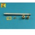 1/35 German E-100 Heavy Tank Krupp Turret 150mm Barrel w/Muzzle Brake for Trumpeter kits