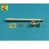 1/35 German E-100 Heavy Tank Krupp Turret 150mm Barrel w/Muzzle Brake for Trumpeter kits