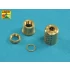 1/35 German E-100 Heavy Tank Krupp Turret 150mm Barrel w/Muzzle Brake for Trumpeter kits