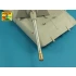 1/35 German E-100 Heavy Tank Krupp Turret 150mm Barrel w/Muzzle Brake for Trumpeter kits