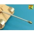 1/35 Jagdpanther Ausf G1 (early) 8.8cm Pak 43/3 L/71 Gun Barrel for Meng Models