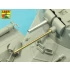 1/35 French AML-60-20 Armament, 20mm Autocanon & 90mm Mortar Barrels for Takom Models