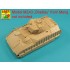 1/35 M2A3 Bradley Late/LAV-25 M242 M240 Machine Gun Barrel