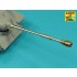 1/35 SU-122-54 Armament: 122mm D-49 Gun Barrel, 14.5mm KPVT for MiniArt/HobbyBoss kits