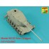 1/35 US M103 Heavy Tank A1/A2 120mm M58 Tank Gun Barrel for Dragon kits