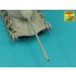 1/35 US M103 Heavy Tank A1/A2 120mm M58 Tank Gun Barrel for Dragon kits