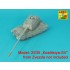 1/35 Russian 2S35-1 SPH MSTA-S Koalitsiya-SV 152mm 2A88 Barrel for Trumpeter/Zvezda kits
