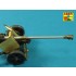1/35 German PaK 40 75mm Gun Barrel for PaK 40 (mid) for AFV Club/Dragon/Tamiya kits