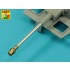 1/35 PzKpfw.VI Ausf.G KwK40L/43 75mm Gun Barrel w/Early Muzzle Brake for Dragon kits