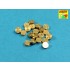 1/35 Round Clips for Soviet 7.62mm Tank Machine Gun DT (20pcs)