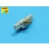 1/400 QF 2-pdr (40mm) Mark VIII "Pom-Pom" Barrels Set for Airfix/Heller kit (20pcs)