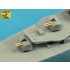 1/400 Polish Destroyer Blyskawica Gun Barrels Set for Mirage Hobby kits