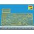 1/48 German Sturmgeschutz III, Ausf.B (SdKfz.142) Photo-Etched Detail set for Tamiya kit