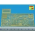 1/48 German Sturmgeschutz III, Ausf.B (SdKfz.142) Photo-Etched Detail set for Tamiya kit