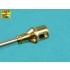 1/48 German King Tiger Porsche Turret 8.8cm KwK 43/3 L/71 Late (2 parts) Gun Barrel for Tamiya kits