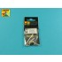 1/48 German King Tiger Porsche Turret 8.8cm KwK 43/3 L/71 Late (2 parts) Gun Barrel for Tamiya kits