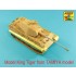 1/48 German King Tiger Porsche Turret 8.8cm KwK 43/3 L/71 Late (2 parts) Gun Barrel for Tamiya kits