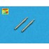 1/48 Metal Barrels for German Tank MG34 Machine Guns (2pcs)