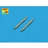 1/48 Metal Barrels for German Tank MG34 Machine Guns (2pcs)