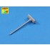 1/48 US 76mm M1A2 Barrel with Thread Protector for Sherman M4 for Tamiya kit