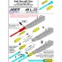 Barrels for 1/48 20mm Oerlikon Anti Aircraft Gun for Tamiya Crusader Mk.III AA Tank kits