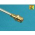 1/48 German King Tiger Porsche Turret 8.8cm Kw.K 43/2 L/71 Gun Barrel for Tamiya kits