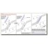 1/700 Ships Aslant Railing for Stairs at 45 degree (Universal Set)