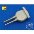 1/700 38.1cm Short Barrels for Turrets with Anti-blast for HMS Hood (8pcs)