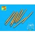 1/700 40.6cm Barrels for British Navy Ships: Nelson, Rodney (9pcs)