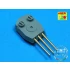 1/700 40.6cm Barrels for British Navy Ships: Nelson, Rodney (9pcs)
