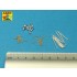 1/700 Italian Battleship RN Roma/Littorio/Vittorio Veneto Barrels Set
