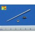 1/72 German 8.8cm KwK43 L/71 Tank Barrel for Tiger II Early Porsche Turret
