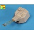 1/72 Zwilling Flakpanzer 5.5cm Gun Barrels (2pcs) for German E-50 / Panther G/F Chassis