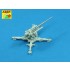1/72 German 88mm L/56 Barrel for Flak 36 / Flak 37