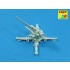 1/72 German 88mm L/56 Barrel for Flak 18 / Flak 37