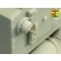 1/72 Russian KV-2 107mm ZIS-6 Tank Gun Barrel for Trumpeter kits