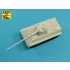 1/72 German 88mm KwK 43 L/71 E-50 Barrel (One Part) for Trumpeter kits