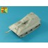 1/72 German E-50 SPG Gun 10.5cm L/62 A/T Gun Barrel for ModelCollect kits