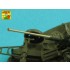 1/72 Soviet 37mm 61-K Anti Aircraft Gun Barrel for Zvezda kits
