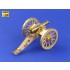 1/72 Napoleonic War Period - British 6-Pounder Gun