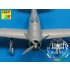 1/72 Turned .50 Cal 12.7mm Browning M2 Barrels (8pcs) for P-47 Thunderbolt 