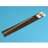 Brass Round Rods 0.6mm (Length: 250mm, 8pcs)