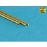 Brass Round Rods 1.2mm (Length: 250mm, 3pcs)