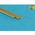 Brass Round Rods 1.2mm (Length: 250mm, 3pcs)