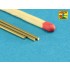 Brass Round Rods 1.2mm (Length: 250mm, 3pcs)