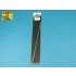 Brass Round Rods 1.2mm (Length: 250mm, 3pcs)