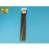 Brass Round Rods 1.2mm (Length: 250mm, 3pcs)