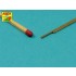 Brass Square Rods (diameter: 1.0mm, length: 245mm, 2pcs)