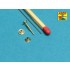 1/35 Russian T-54/55 & other AVF Aerials R-113 (early) Set (3pcs)